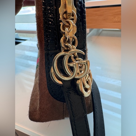 Small Gucci Ophidia Brown Suede - Picture 12 of 12